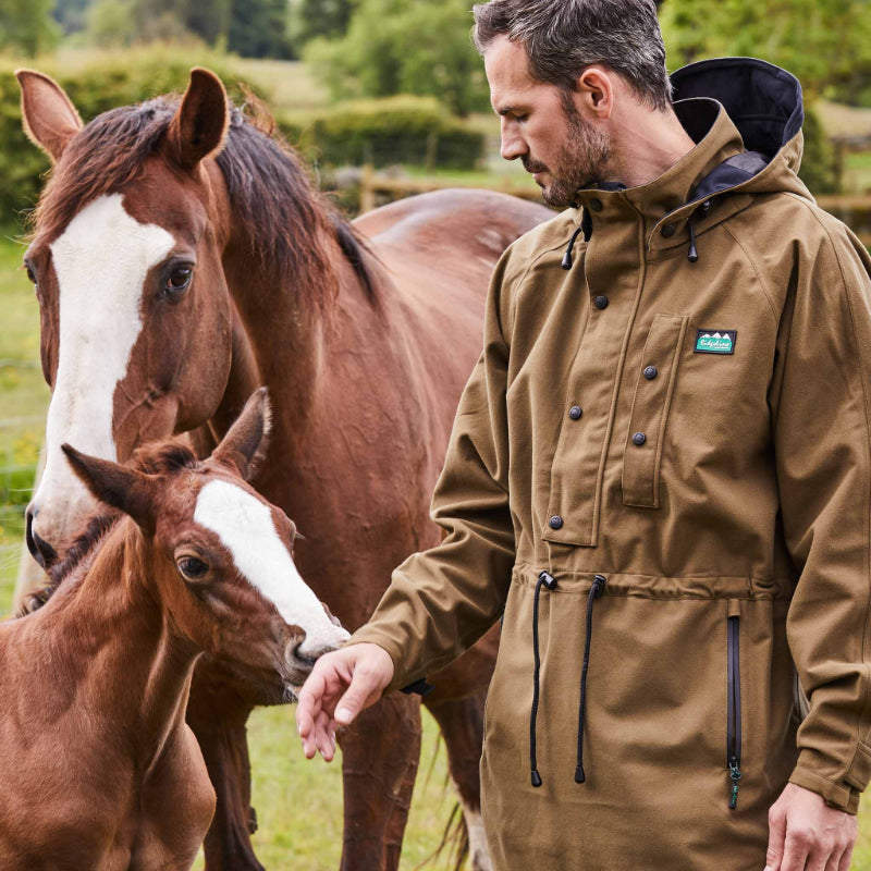 Ridgeline Monsoon Classic Mens Waterproof Smock - Teak