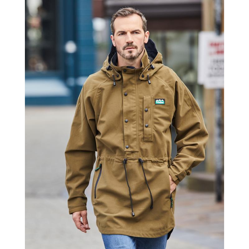Ridgeline Monsoon Classic Mens Waterproof Smock - Teak