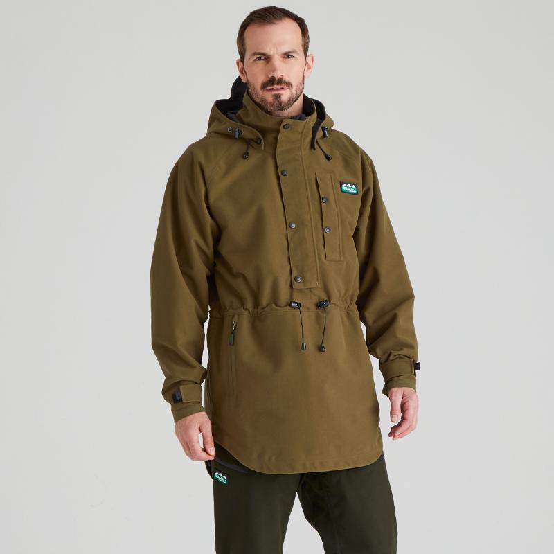 Ridgeline Monsoon Classic Mens Waterproof Smock - Teak – William