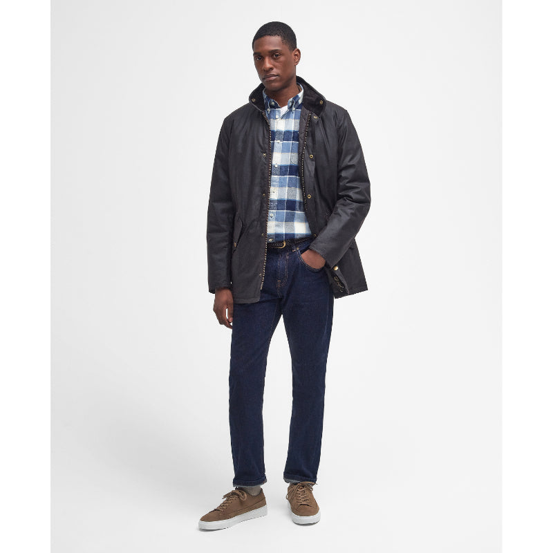 Barbour Prestbury Mens Wax Jacket - Rustic – William Powell