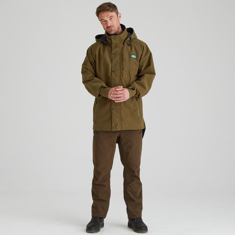 Ridgeline Monsoon Classic Mens Waterproof Jacket - Teak – William