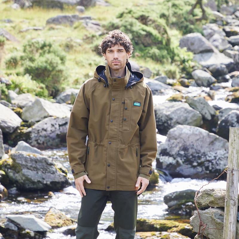 Ridgeline Monsoon Classic Mens Waterproof Jacket - Teak