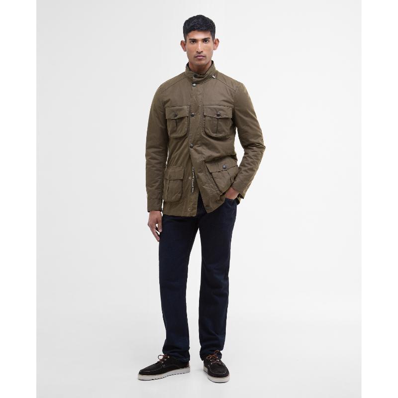 Barbour Corbridge Mens Wax Jacket - Beech/Classic – William Powell