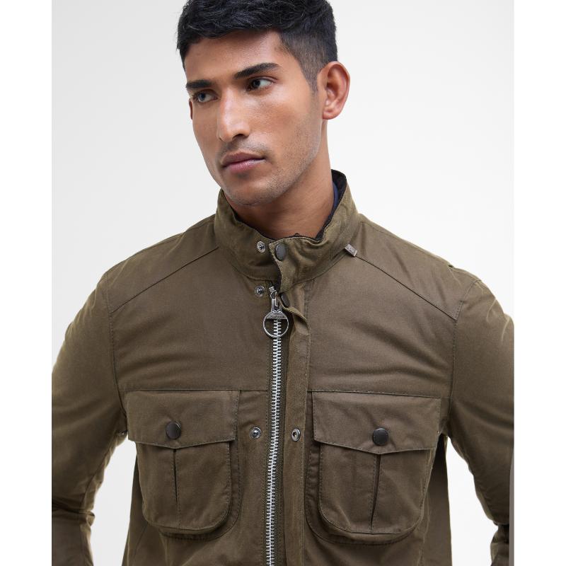 Barbour Corbridge Mens Wax Jacket - Beech/Classic – William Powell