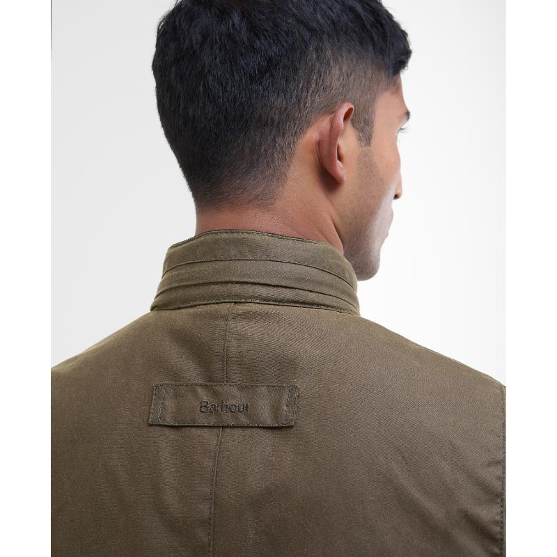 Barbour Corbridge Mens Wax Jacket - Beech/Classic – William Powell