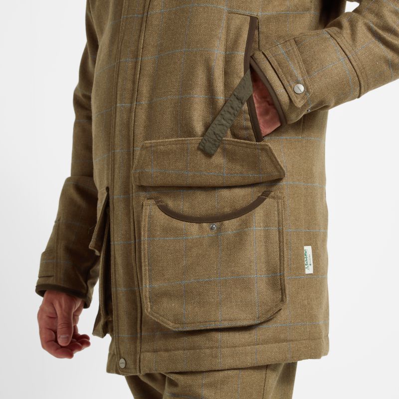 Schoffel Ptarmigan Classic GORE-TEX Mens Tweed Shooting Coat - Corry Tweed