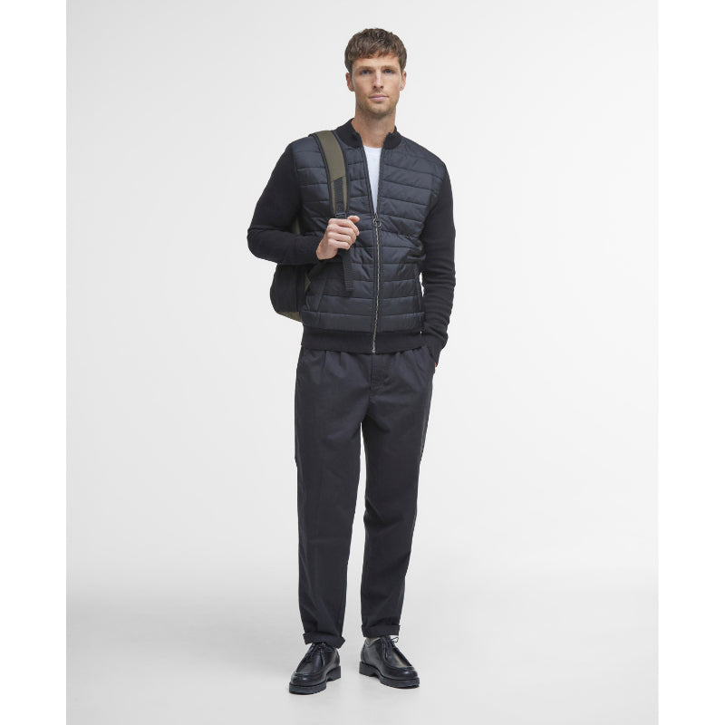 Barbour Carn Baffle Zip Thru Mens Jacket - Black – William