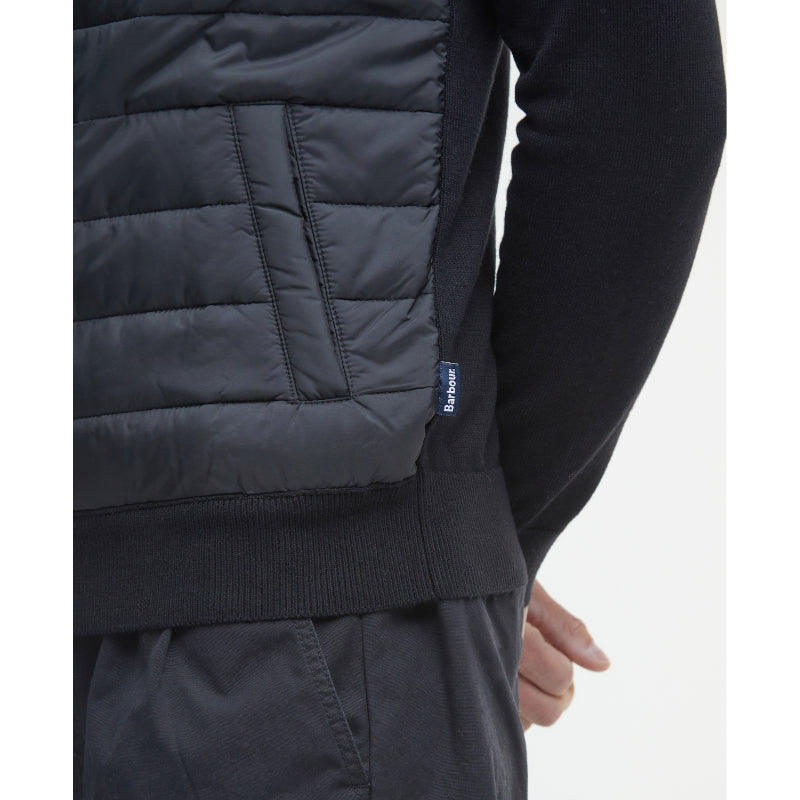Barbour Carn Baffle Zip Thru Mens Jacket - Black – William