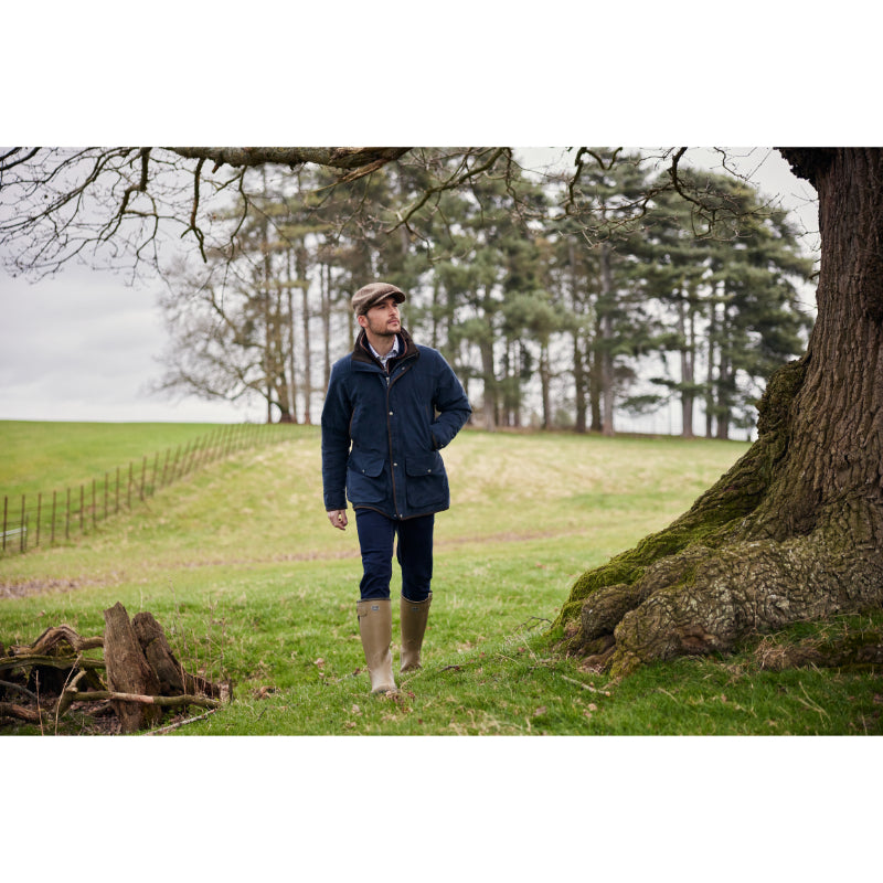 Schoffel Oundle Mens Country Waterproof Coat - Navy – William Powell