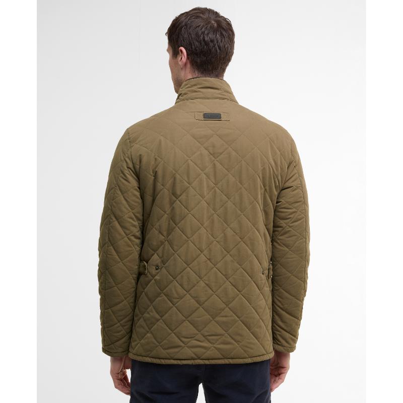 Barbour Shoveler Mens Waterproof Quilted Jacket - Clay – William