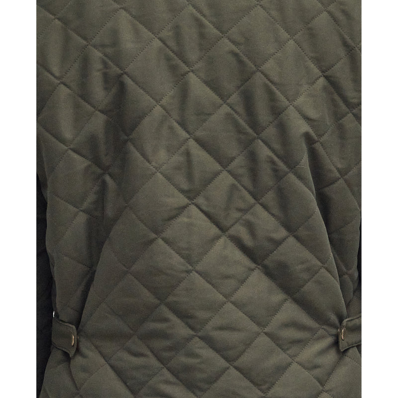 Barbour Shoveler Mens Waterproof Quilted Jacket - Dark Olive