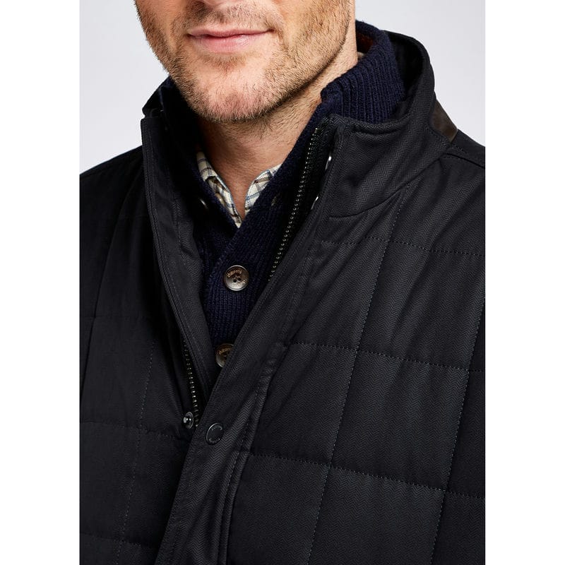 Dubarry Cashel Mens Quilted Jacket - Navy