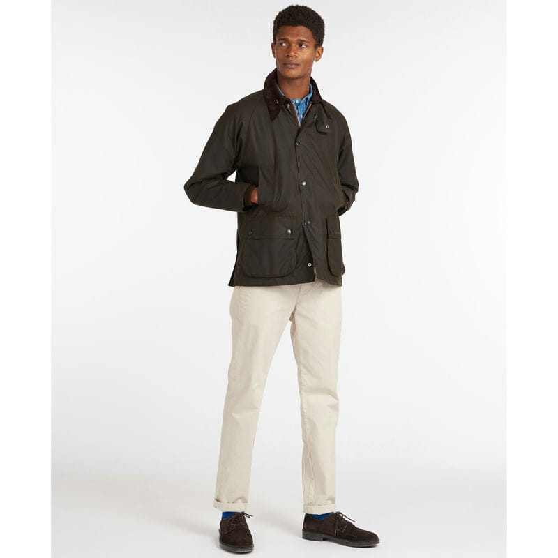 Barbour Classic Bedale Mens Wax Jacket - Olive