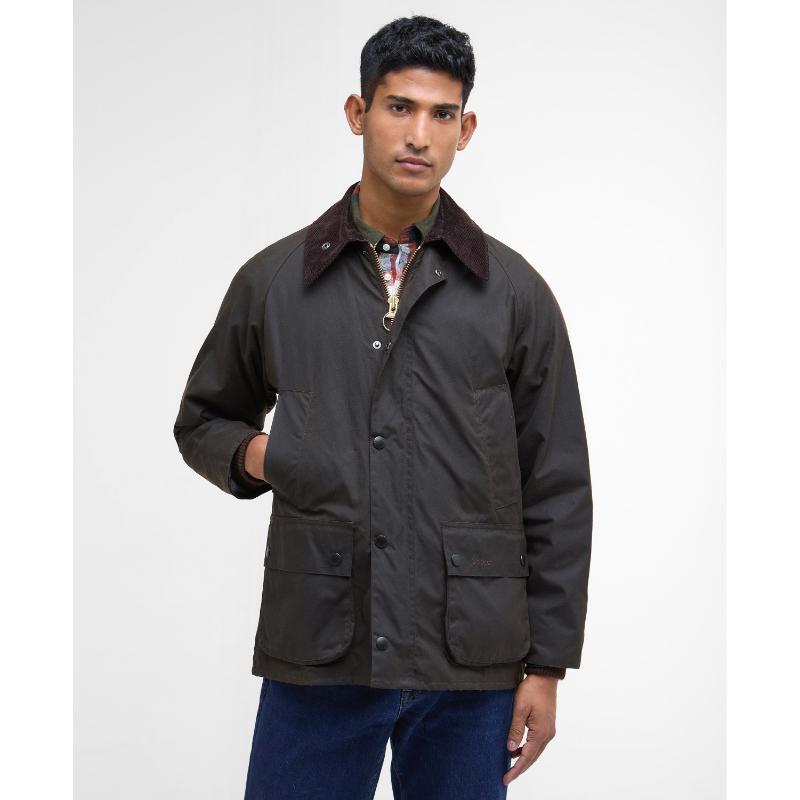 Barbour Classic Bedale Mens Wax Jacket - Olive – William Powell