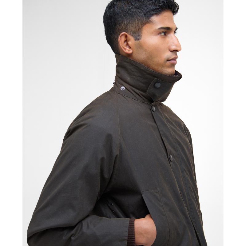 Barbour Classic Bedale Mens Wax Jacket - Olive – William Powell