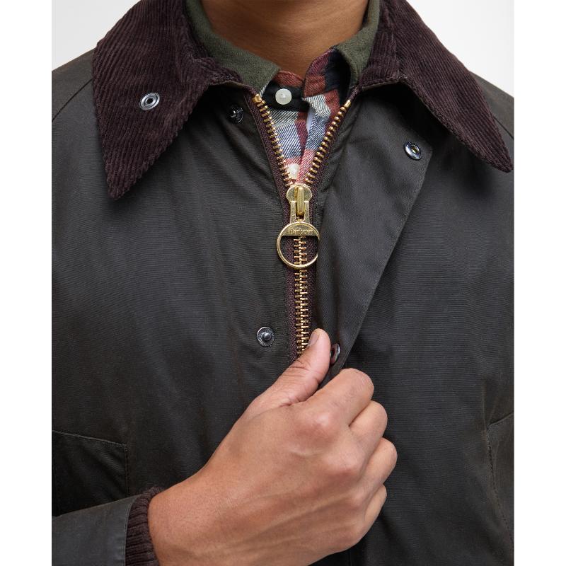 Barbour Classic Bedale Mens Wax Jacket - Olive – William Powell