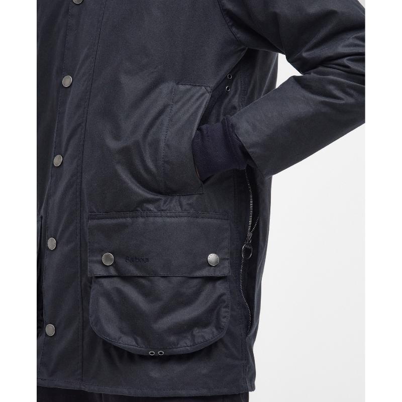 Barbour 40th Anniversary Beaufort Mens Wax Jacket - SPECIAL EDITION - Navy