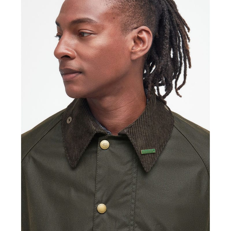 Barbour 40th Anniversary Beaufort Mens Wax Jacket - Olive