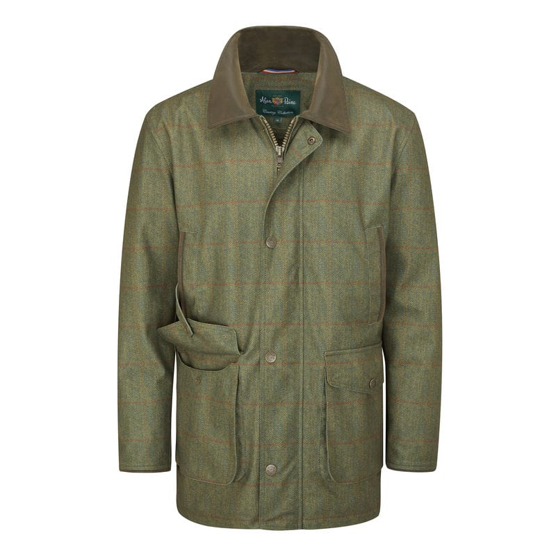 Alan Paine Didsmere Mens Coat Olive William Powell