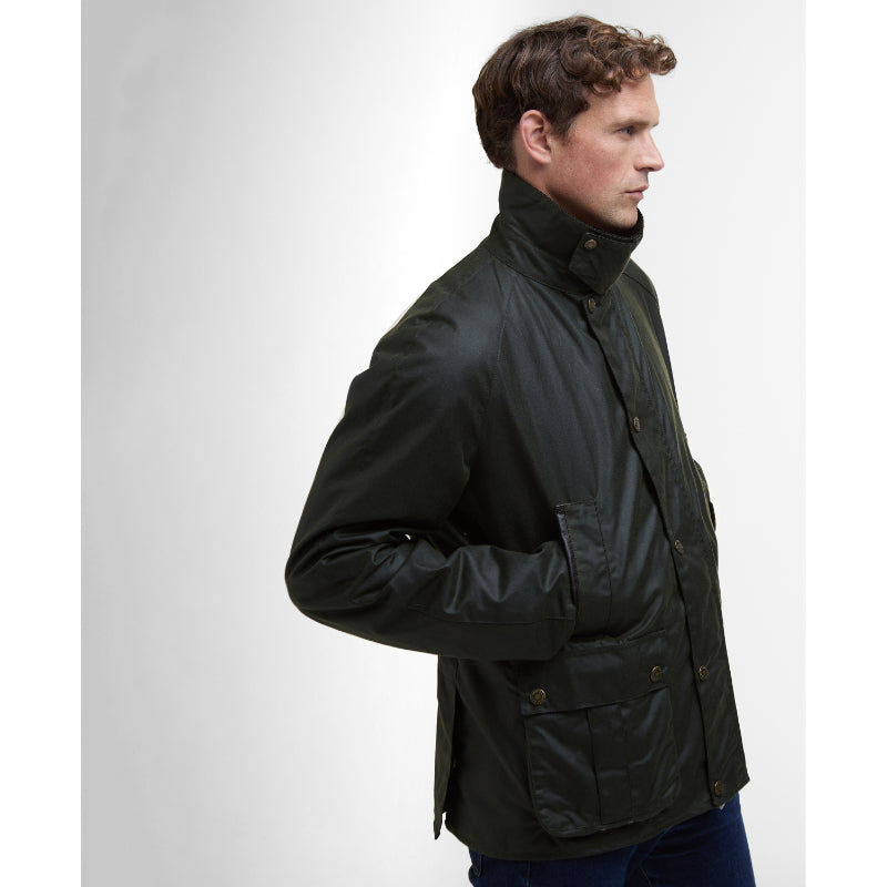 ※最終値下げ※barbour wax jacket Barbour Green Hooded Wax Jacket | Harrods US