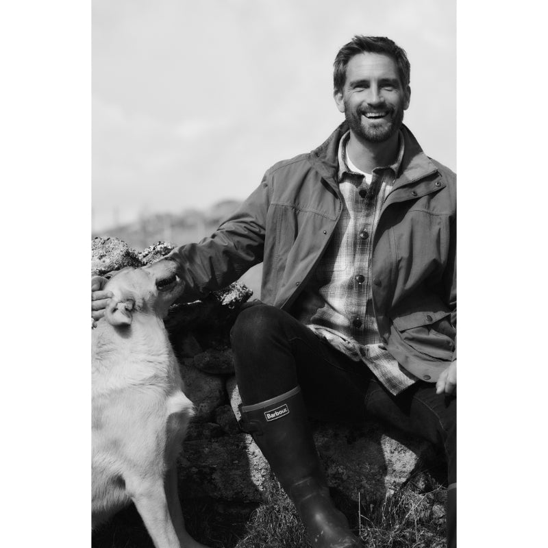 Barbour Sander Mens Casual Jacket - Dark Sand – William Powell