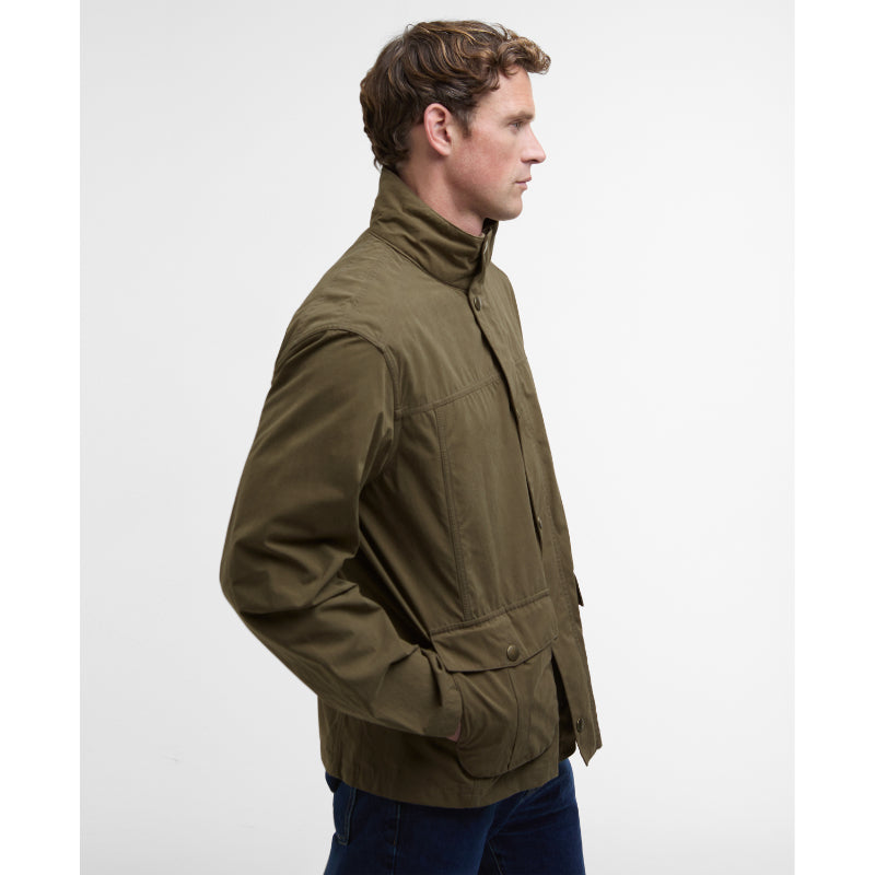 Barbour Sander Mens Casual Jacket - Dark Sand – William Powell