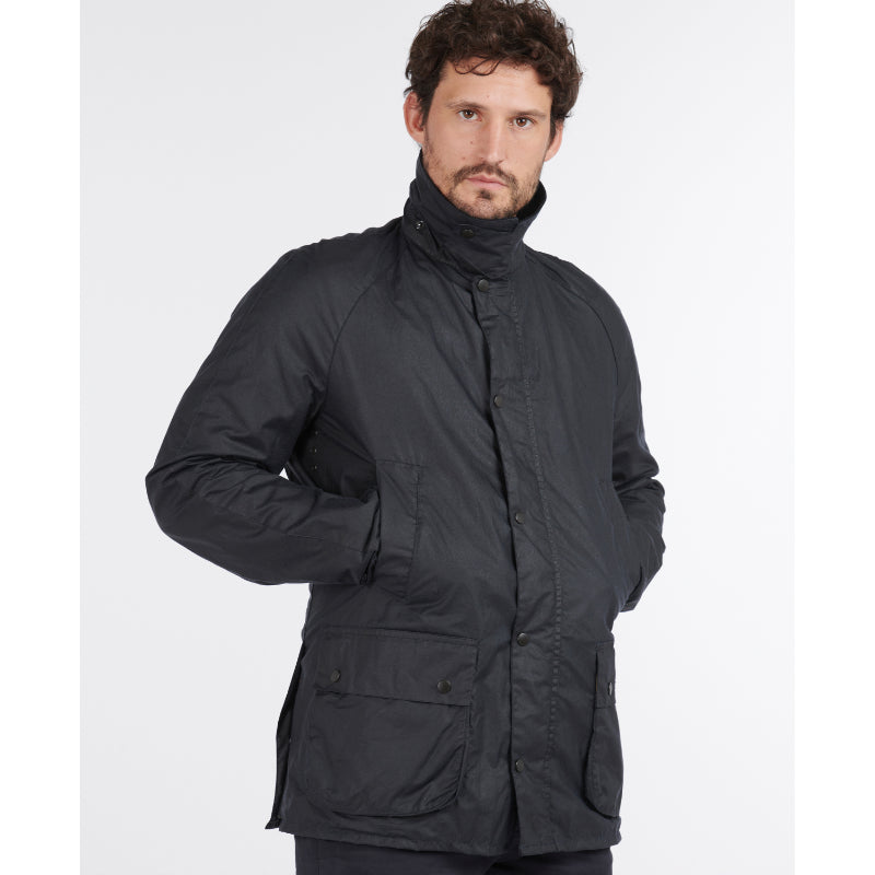 Barbour Ashby Mens Lightweight Wax Jacket - Royal Navy – William