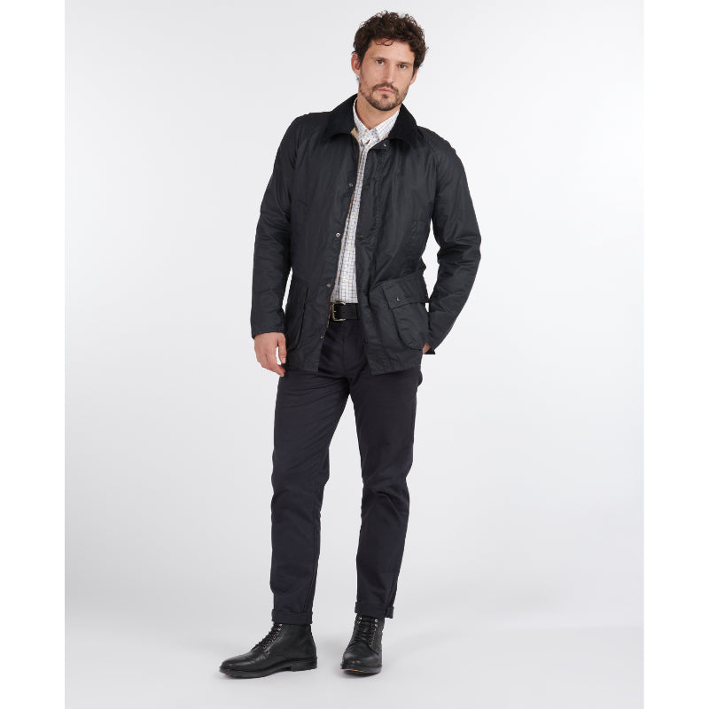 Barbour Ashby Mens Lightweight Wax Jacket - Royal Navy – William