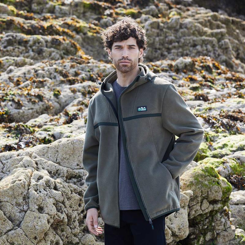 Ridgeline Kodiak Mens Windproof Fleece Jacket - Ivy Green