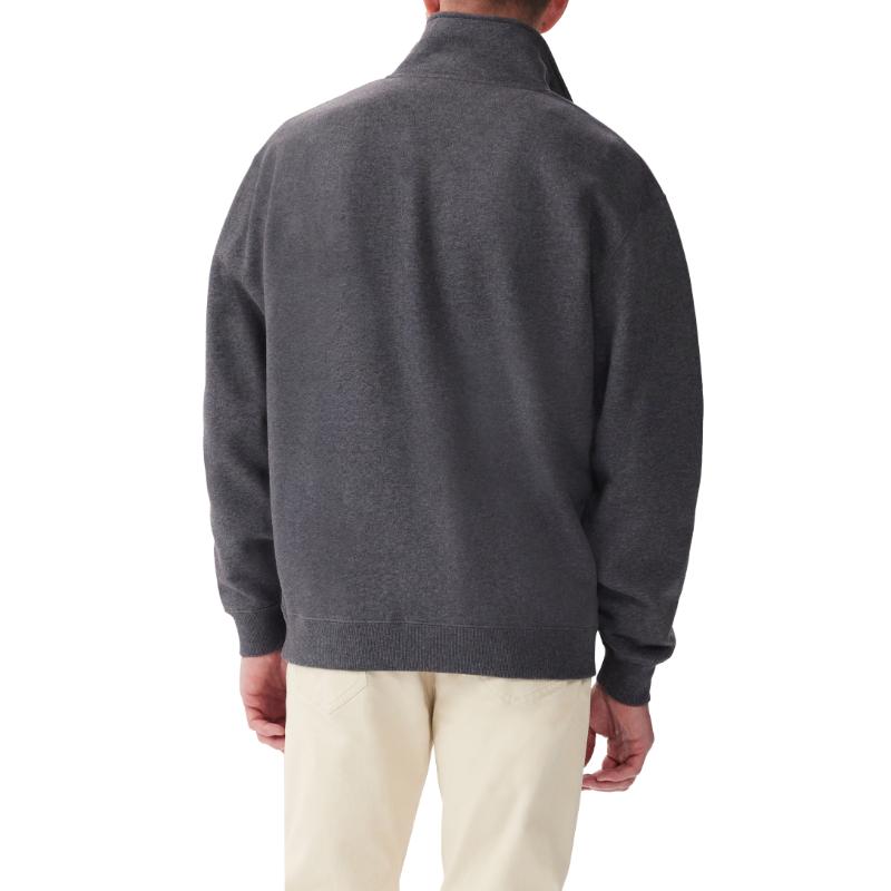 R.M.Williams Mulyungarie 1/4 Zip Mens Sweater - Charcoal