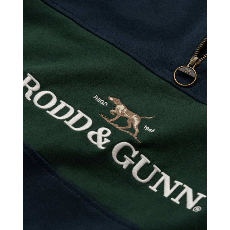 Rodd & Gunn Foresters Peak 1/4 Zip Jumper - Eclipse – William Powell