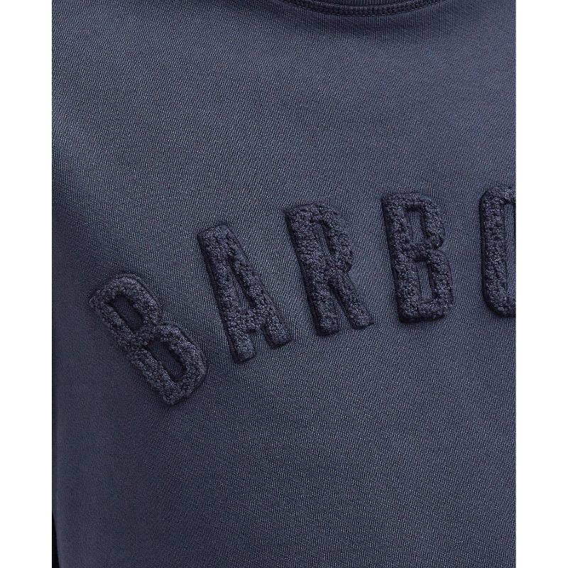 Barbour Wash Prep Logo Mens Sweatshirt - Navy
