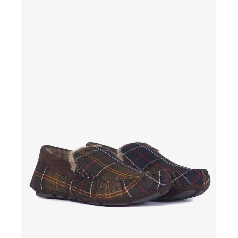 Barbour Monty Mens Slipper - Recycled Classic Tartan