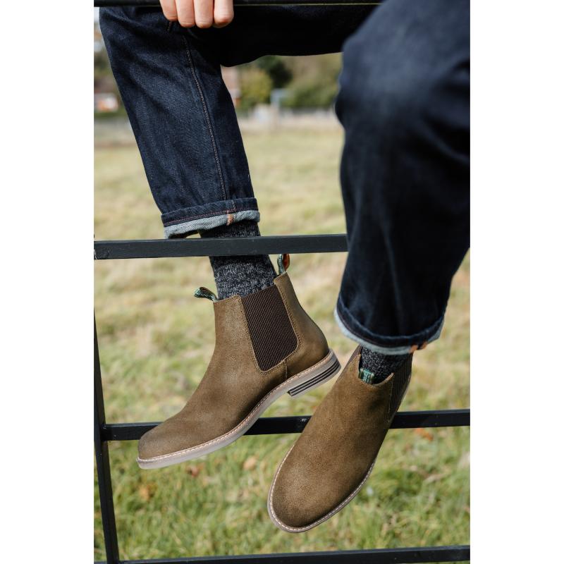 Barbour farsley suede chelsea boot deals