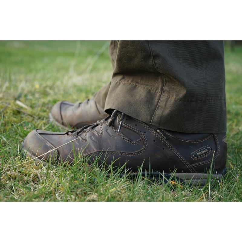 カメリア Meindl Caracas Mens GORE-TEX Waterproof Shoe - Dark Brown