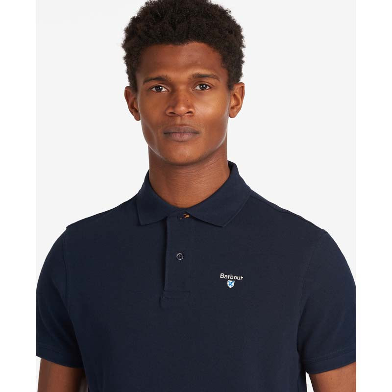 Barbour Sports Mens Polo Shirt - New Navy