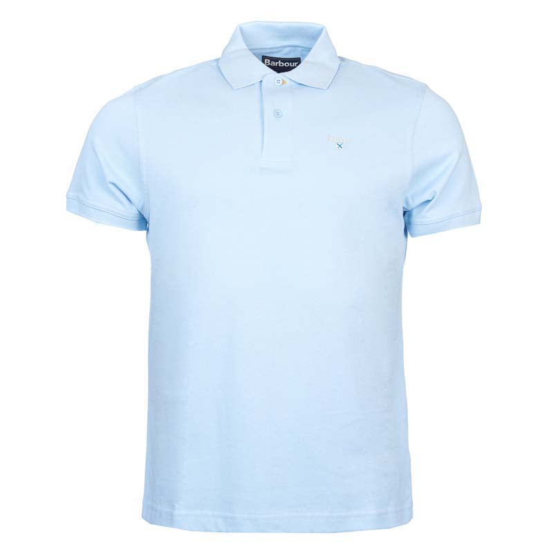 Barbour Sports Mens Polo Shirt - Sky
