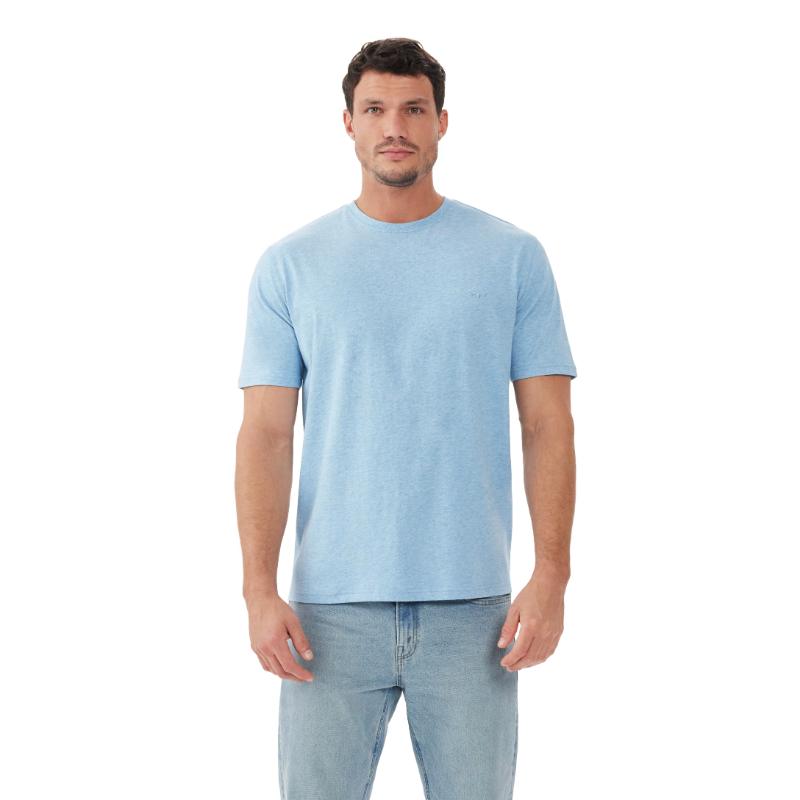 R.M.Williams Parson Mens T-Shirt - Sky Blue