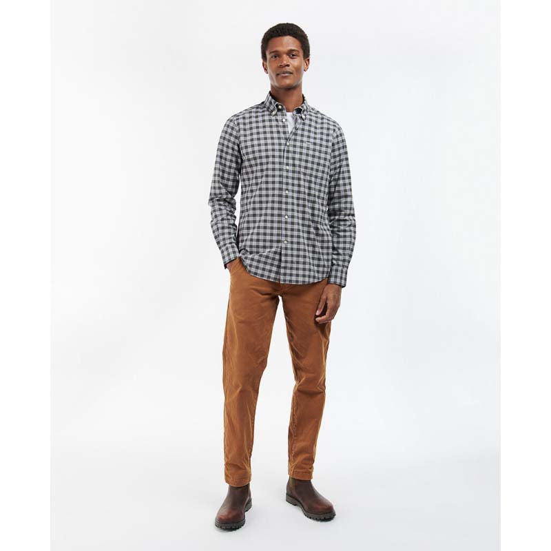 Barbour Lomond Tailored Mens Shirt - Greystone