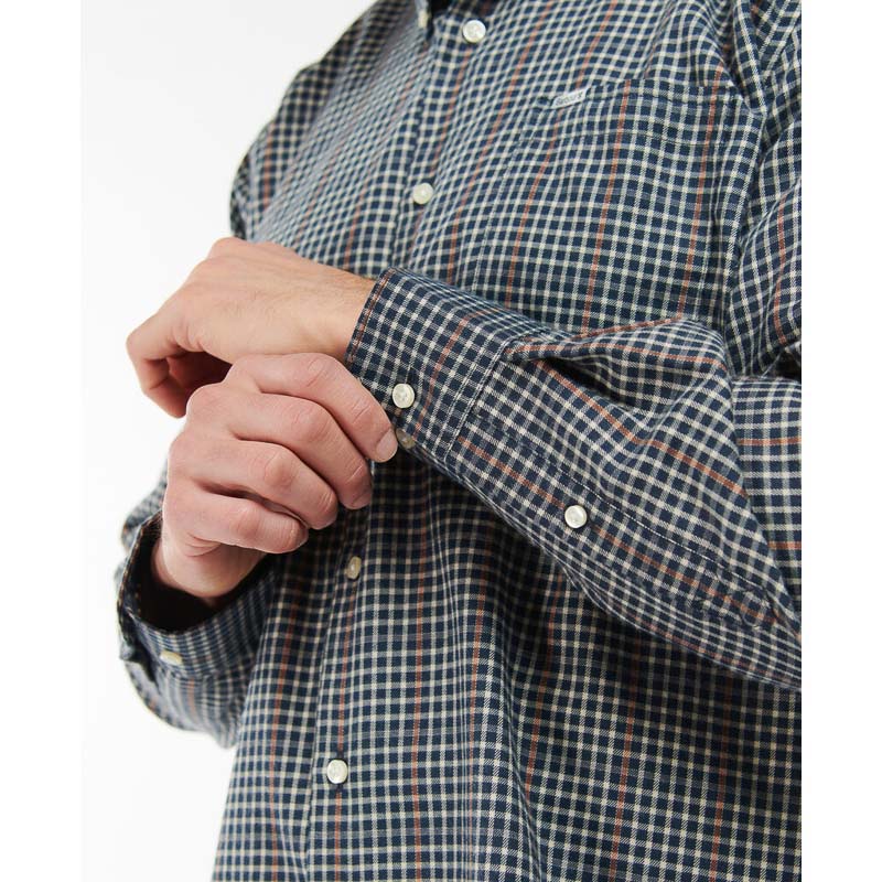 Barbour Padshaw Tailored Mens Shirt - Ecru