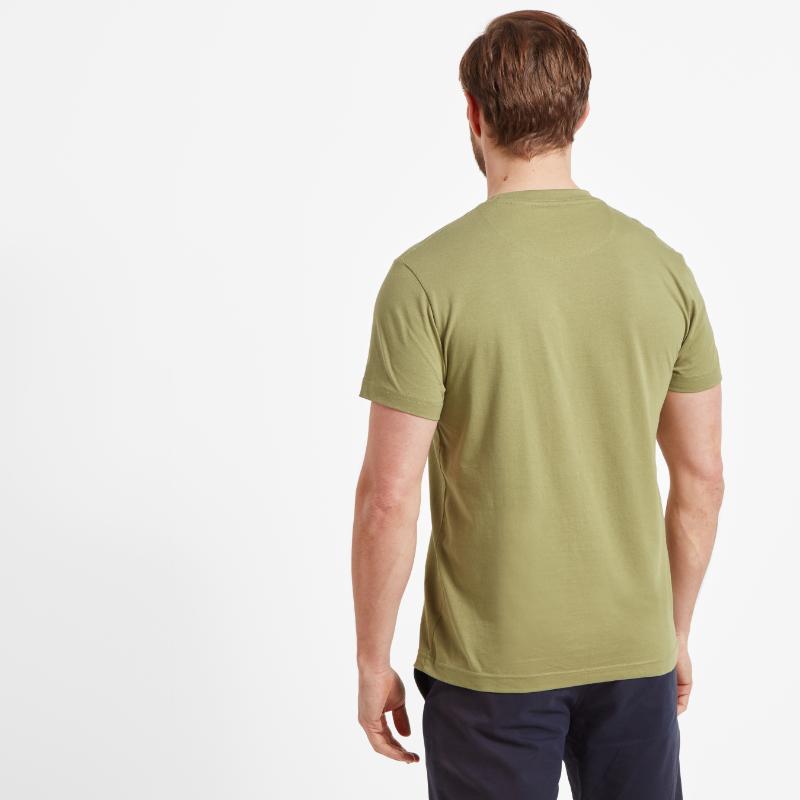 Schoffel Trevone Mens T-Shirt - Light Khaki Green
