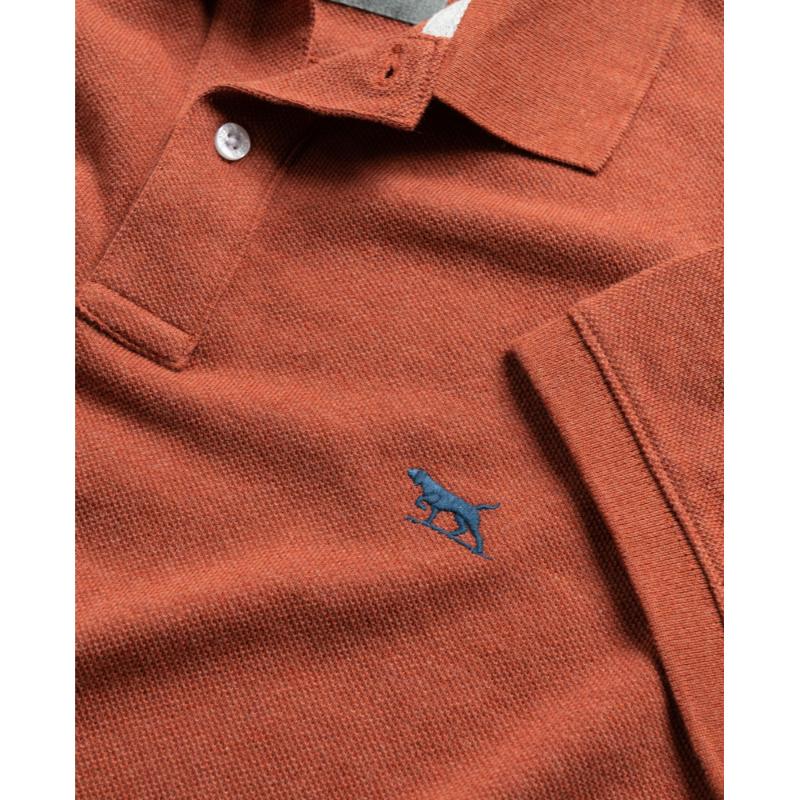 Rodd & Gunn Mens Polo Shirt - Terracotta
