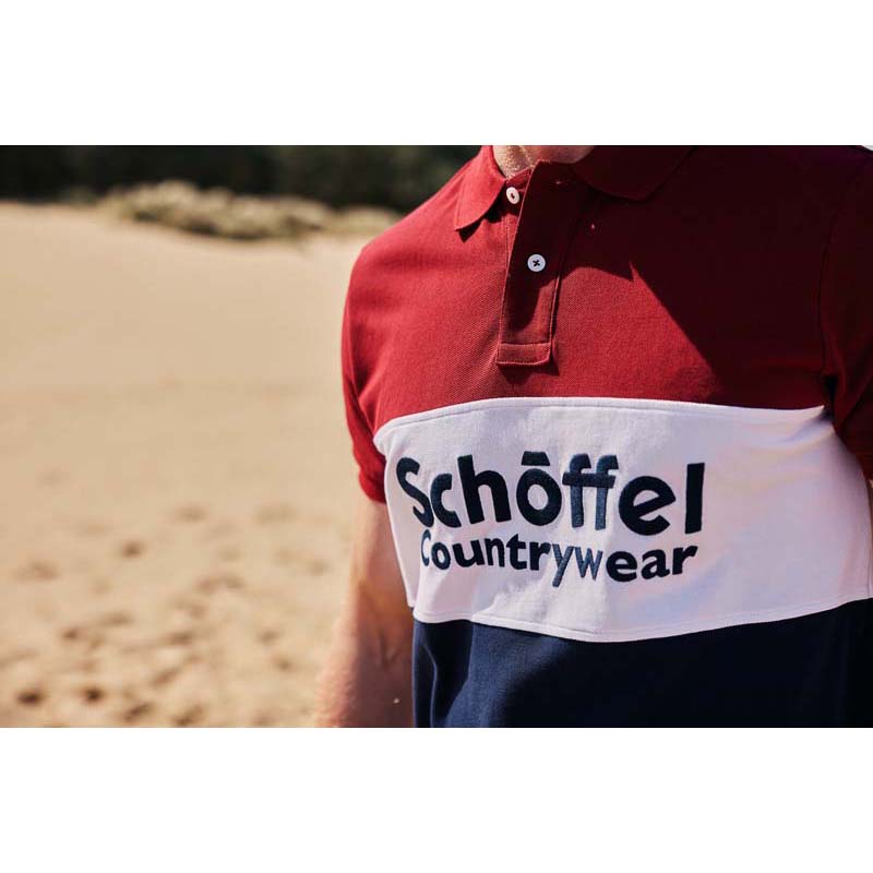 Schoffel Exeter Heritage Polo Shirt - Bordeaux
