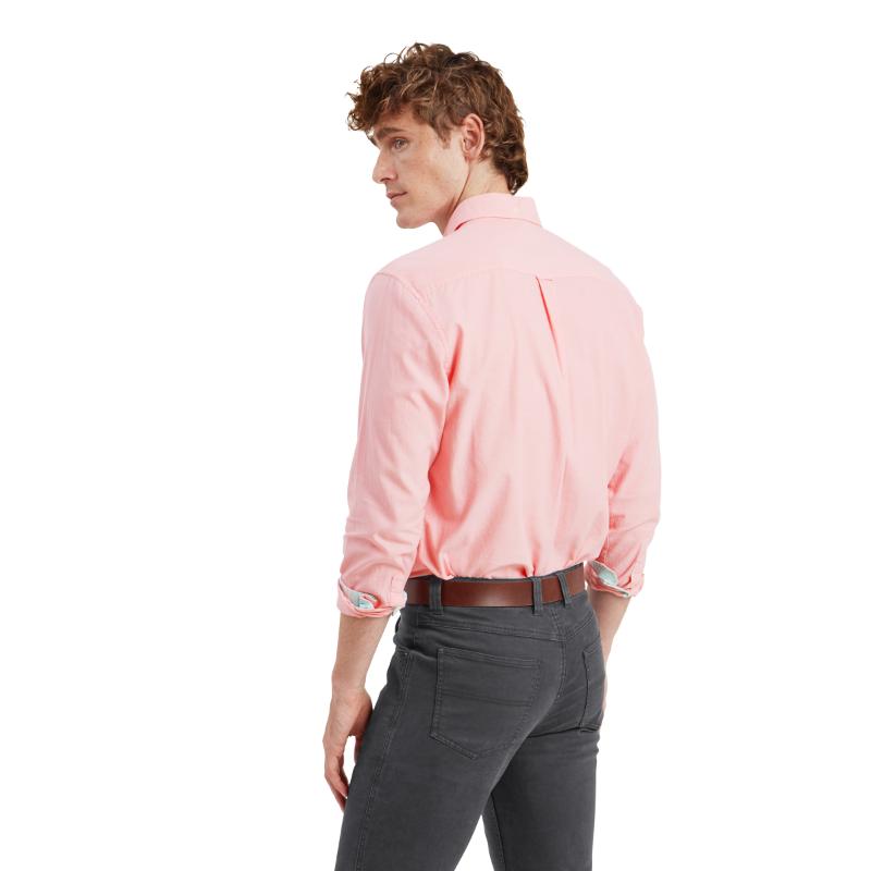 Schoffel Titchwell Tailored Fit Mens Shirt - Flamingo