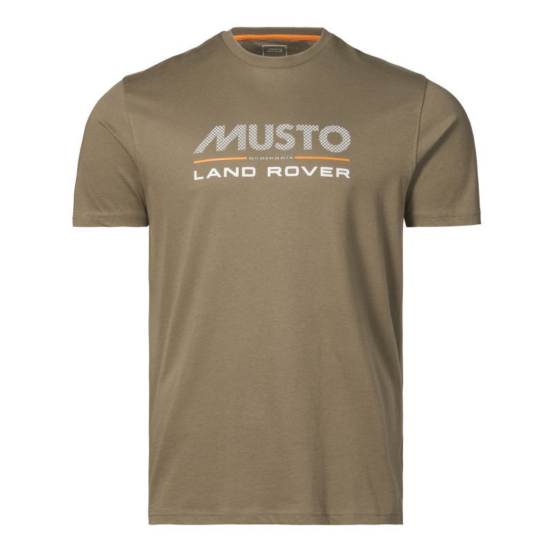 Musto Land Rover Logo 2.0 Mens T-Shirt - Crocodile