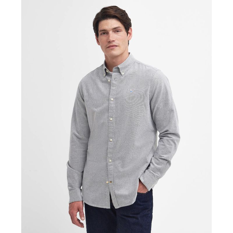 Barbour Oxtown Mens Tailored Shirt - Pale Sage
