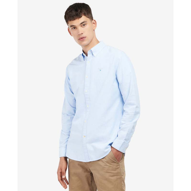 Barbour Oxtown Tailored Mens Shirt - Sky