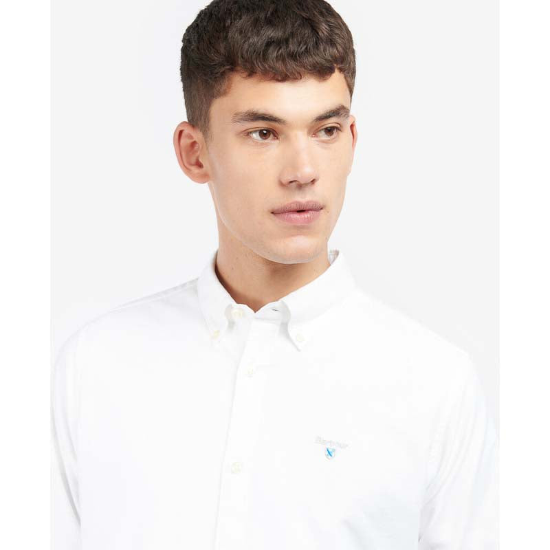 Barbour Oxtown Tailored Mens Shirt - White
