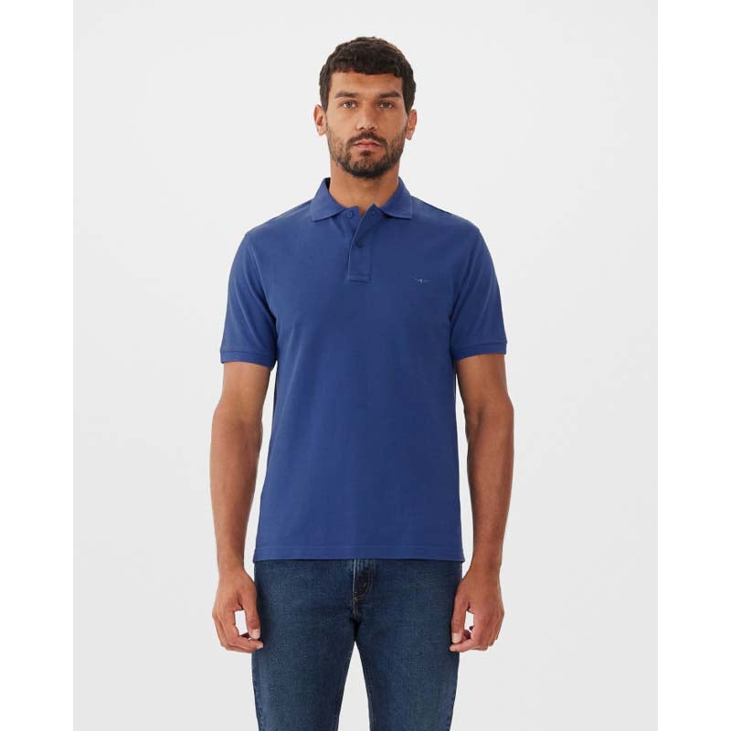 R.M.Williams Rod Mens Polo Shirt - Blue