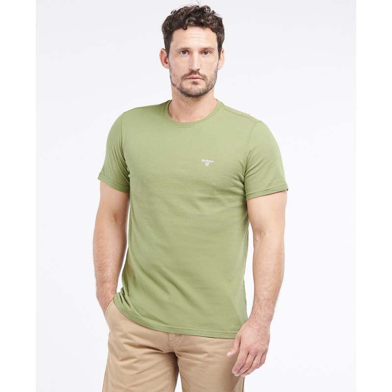 Barbour Essential Sports Mens T-Shirt - Burnt Olive